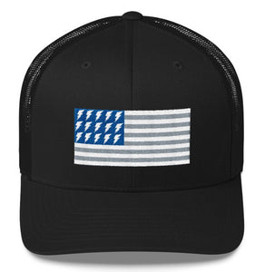 FNBA American Flag Trucker Hat